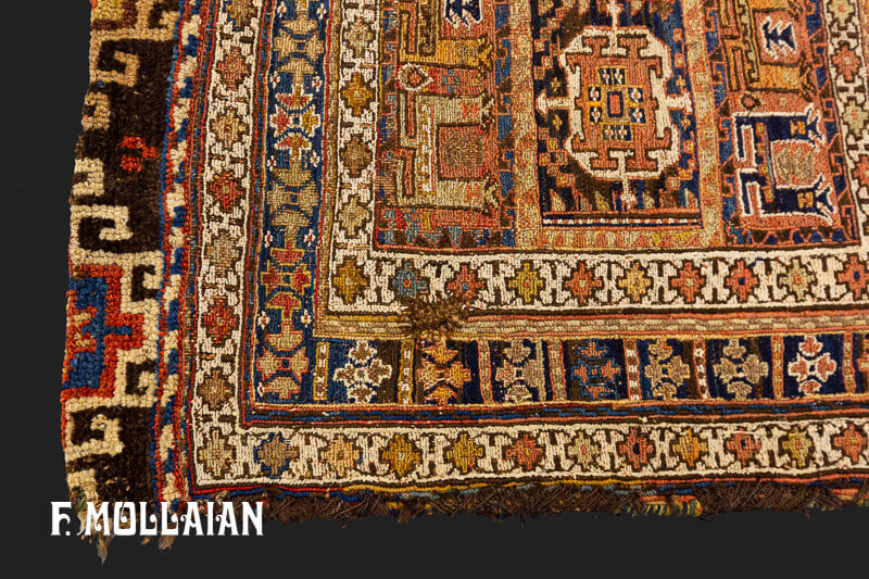 Antique Persian Sirjan Sella Rug n°:83943680